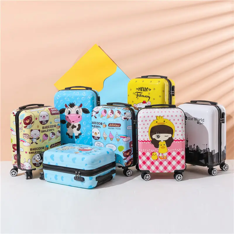 Factory Price Customize Travel Trolley Case Bag with ABS Hardshell Lightweight Carry On Suitcase Luggage set