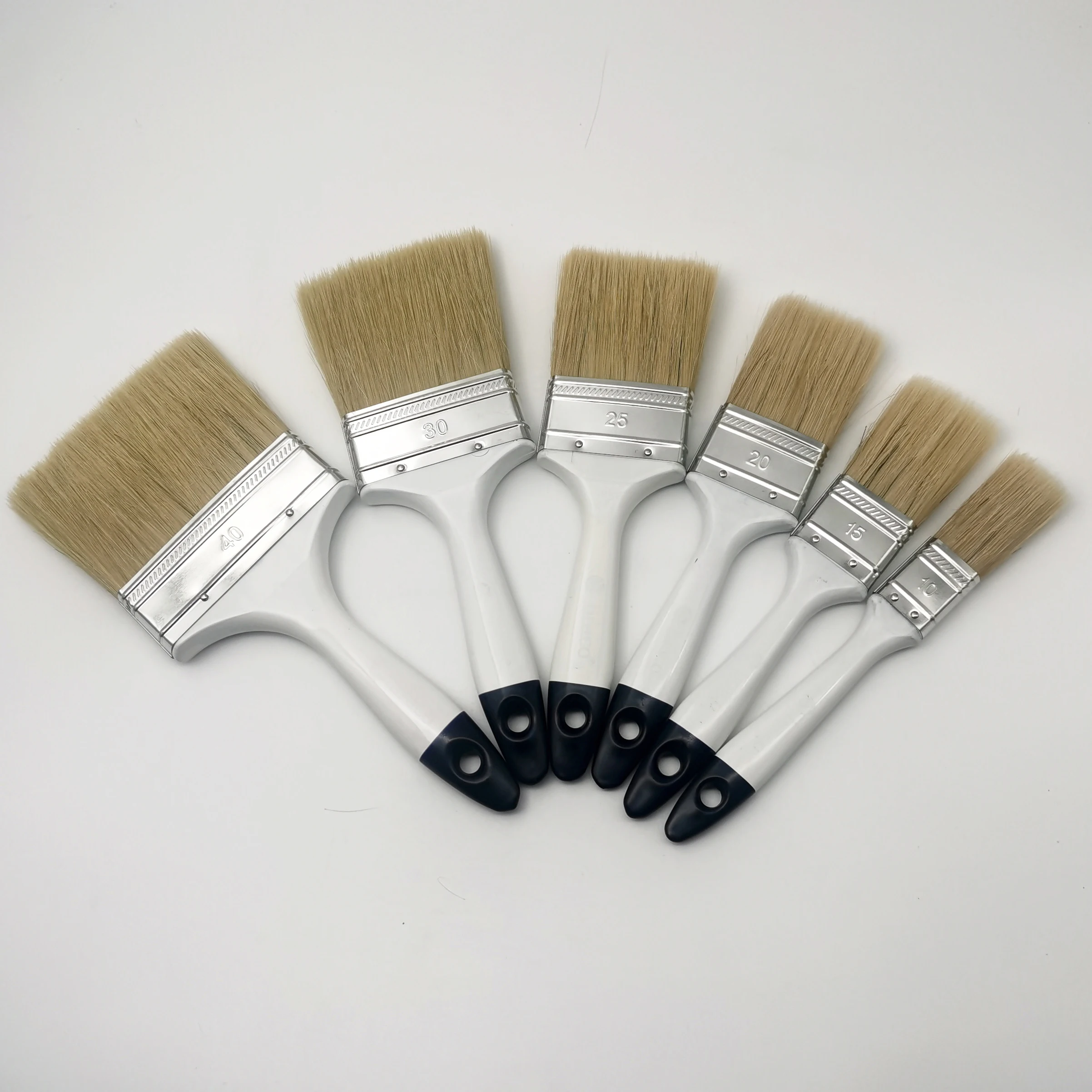High quality mixed bristle plastic handle paint brush