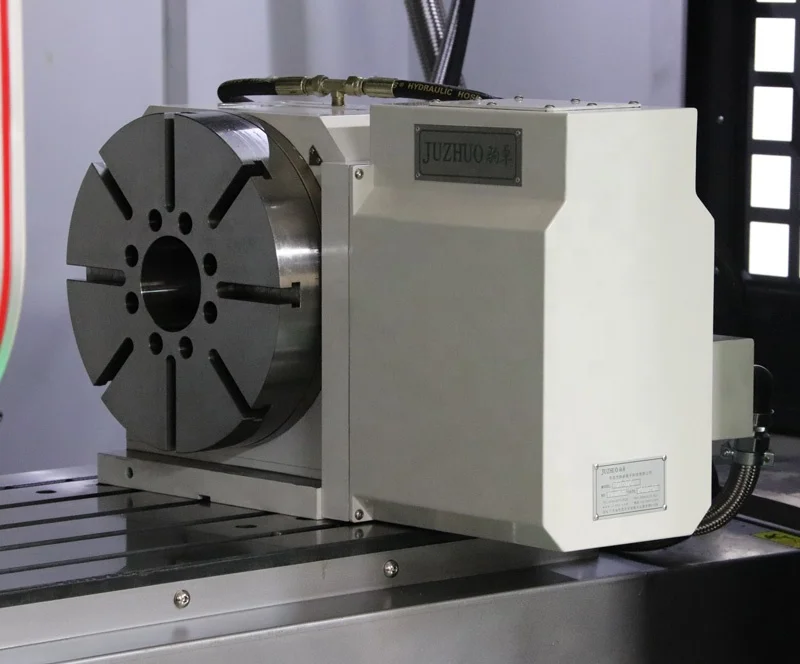Factory sale pneumatic pressure brake 4th axis rotary table cnc milling machine rotary table for Haas machine NCT-170