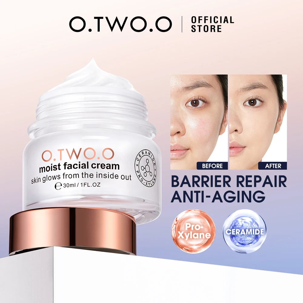 O.TWO.O New Skin Care Face Cream Lotion Firming and Brightening Moisturizing Face Cream