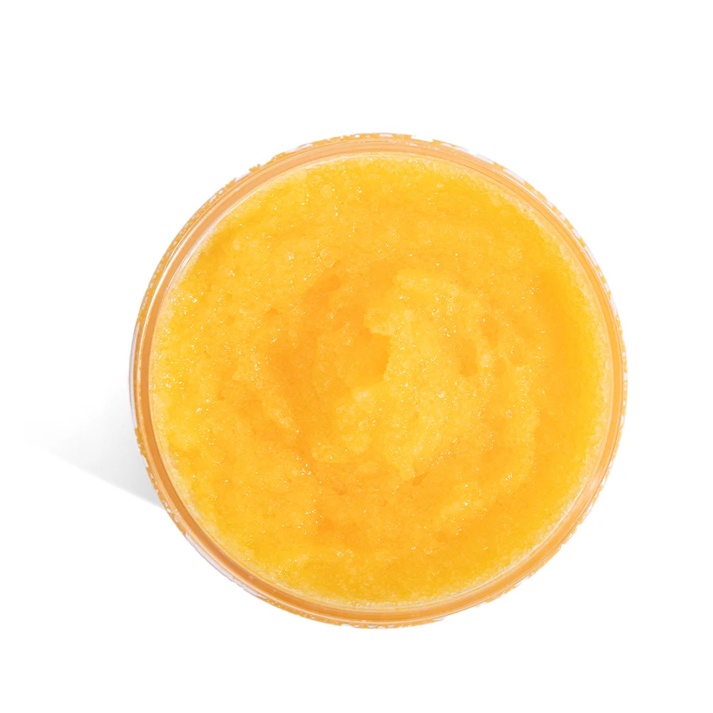 Customized Logos 5 Scent Exfoliating Turmeric Body Sugar Scrub for Jar Bottle
