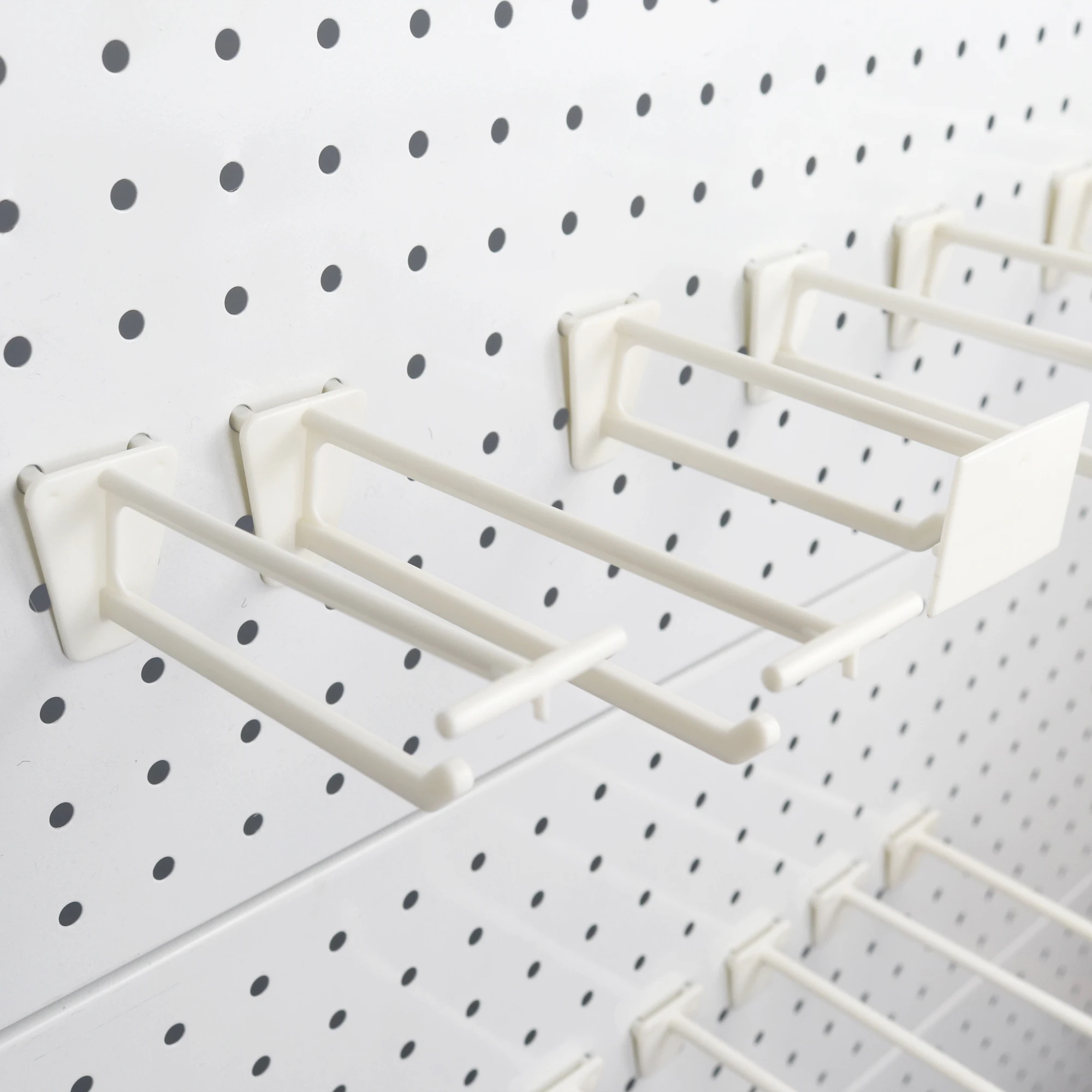 New Design Plastic Pegboard hook Pegboard Hook Accessories Supermarket Display Pegboard Hook