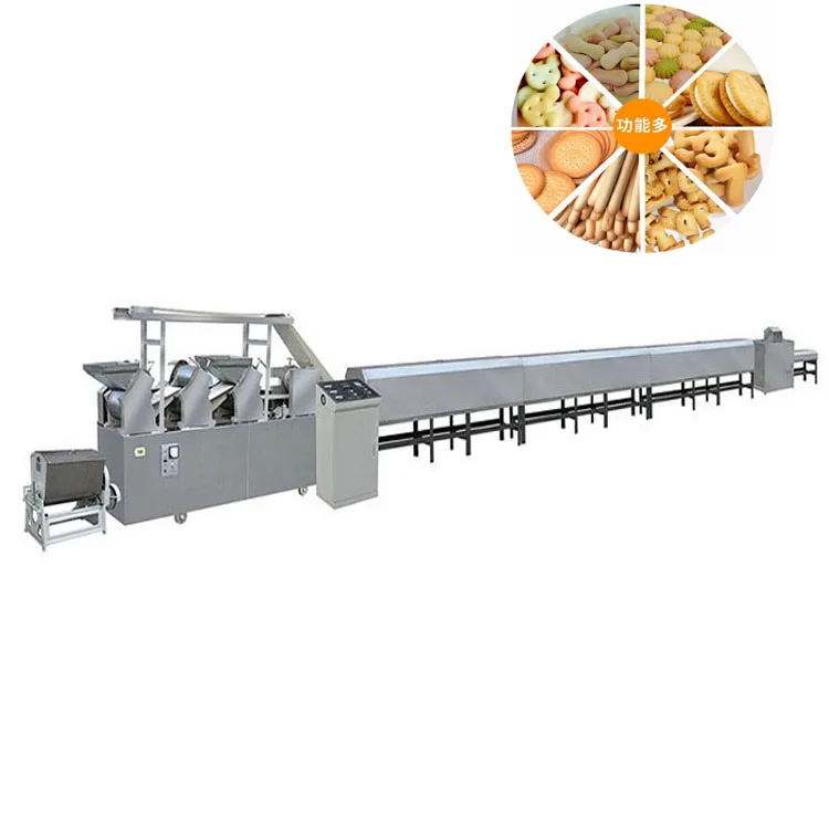 automatic cooking pers biscuit machine biscuit sandwich biscuit making machine equipment production line