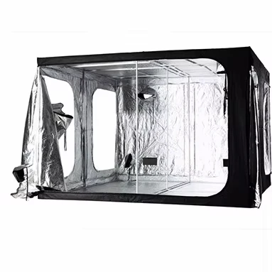 2024 комнатный портативный садовый зеленый домик 600D светоотражающая коробка для выращивания 240*240*200 см очень светонепроницаемая палаток