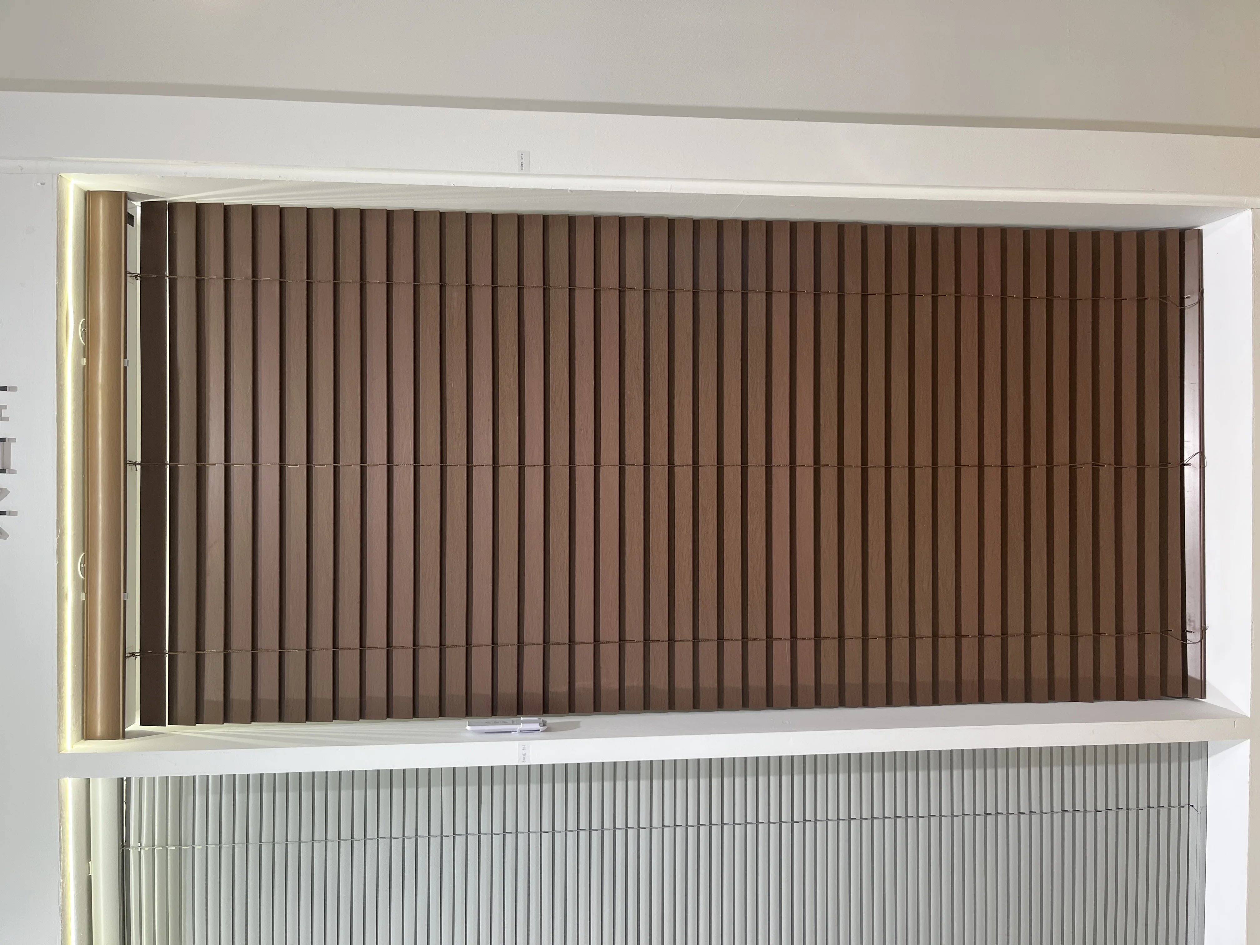 remote control faux wood blinds Venetian blind wooden blinds for window pvc shutters wooden curtains