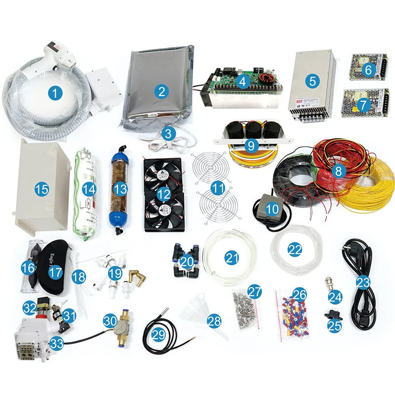 Diode Laser Hair Removal Machine 808nm Tri Wavelength  Spare Parts Handle Diode Ice Stationary Xl 24V