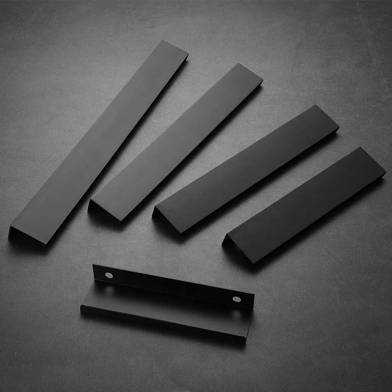 Высококачественная алюминиевая Невидимая ручка для мебели