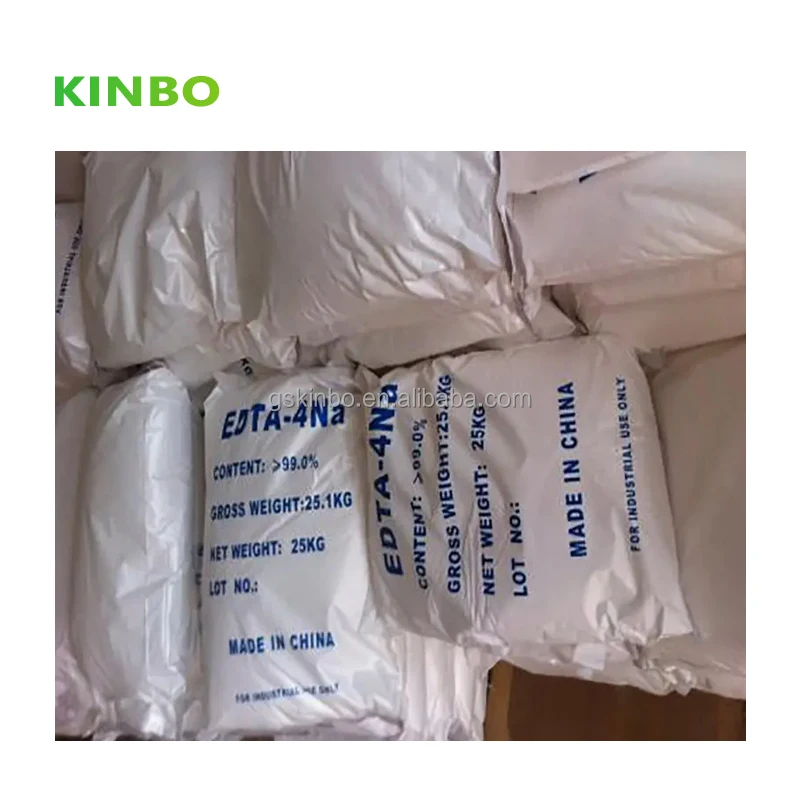 kinbo Edta Disodium Industrial Grade Powder Tetrasodium Edta 4na Cas 13254-36-4
