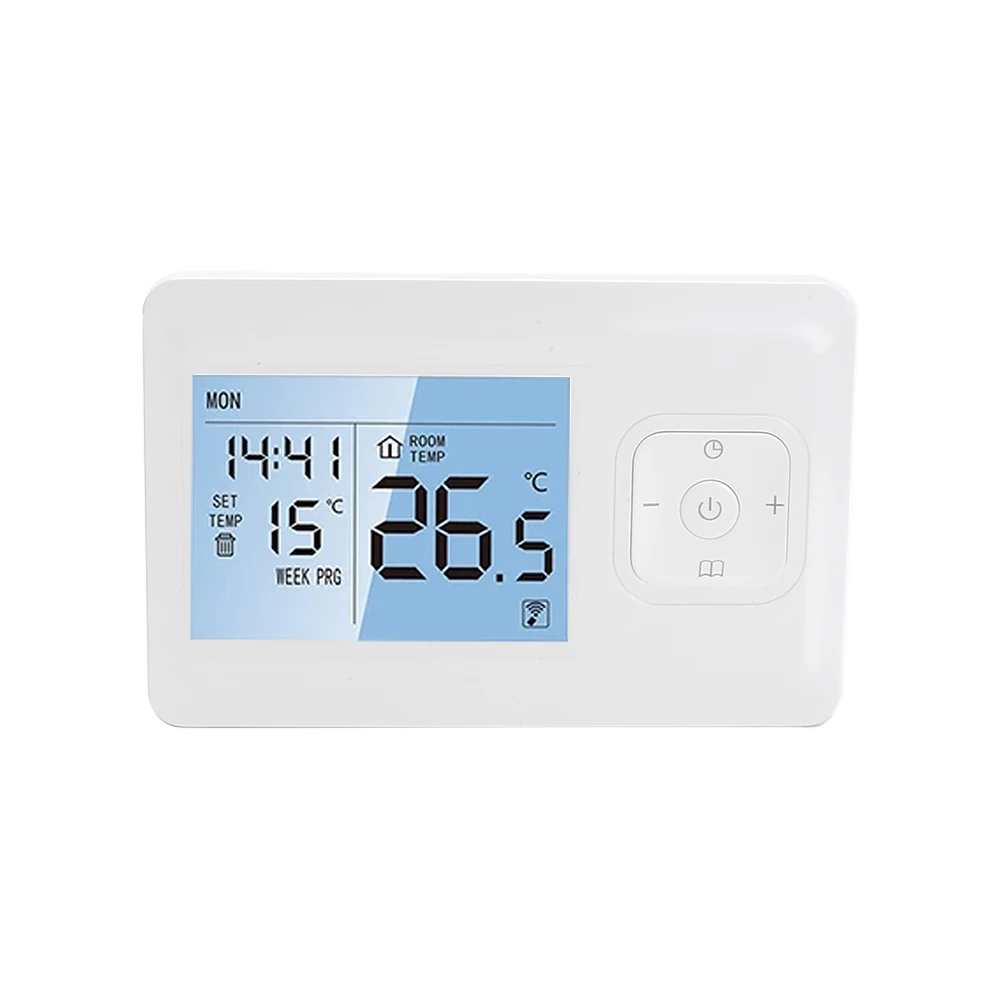 Термостат Minco Heat Tuya Smart Life WiFi термостат для газового котла регулятор температуры умный дом совместим с Alexa Google