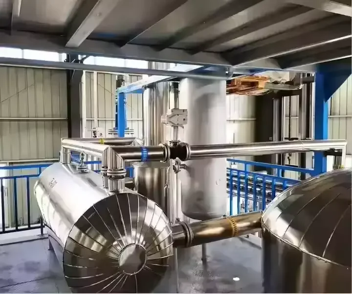 Used waste engine oil pyrolysis oil distill to diesel recycling refining plant