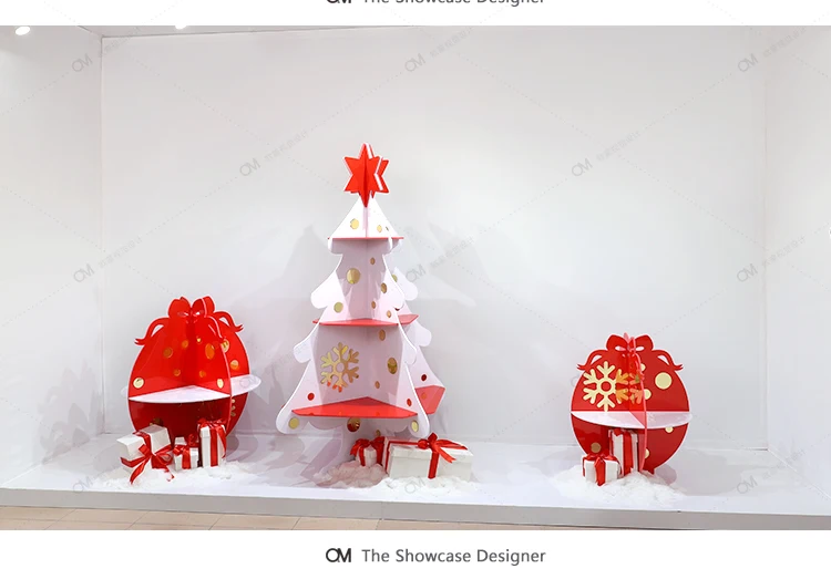 O&M Display Design 3D Christmas tree display stand