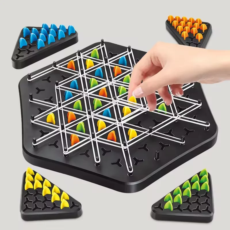 2024 hot sell Multiplayer Puzzle Game Brain Toys Territories Capture Family Game Chess Game Portable 2-4 Player Battle Party Toy