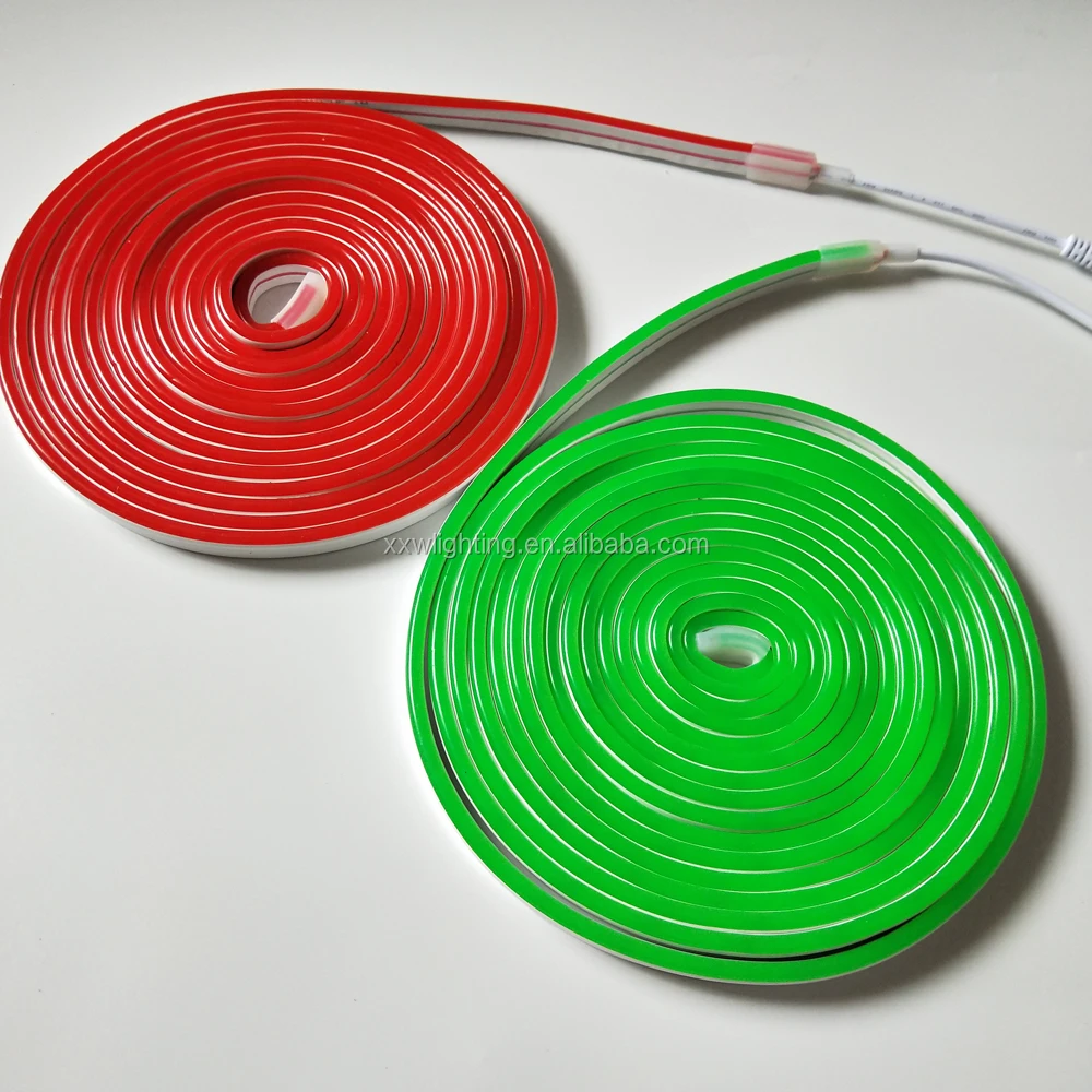 
factory supply silicone 6mm super slim neon tube rope lights 