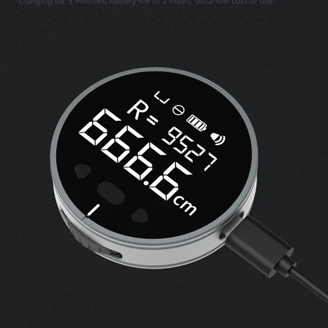 
Xiaomi DUKA Electronic Ruler Rechargeable 8 Functions Rangefinder Portable HD LCD Screen Long Standbuy Multifunction ruler 