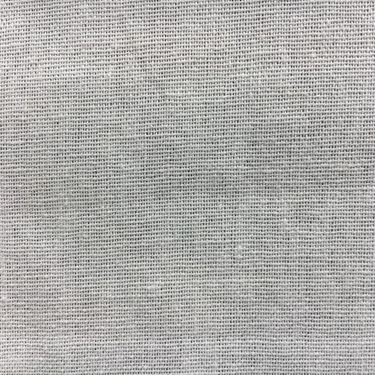 
HAHOO Soft breathable pure color viscose cotton roll poly polyester linen fabric for dress 