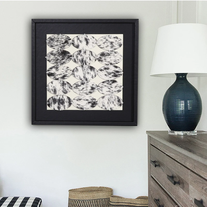 Home Decor Modern Abstract Nordic Wall Art Horsehair Texture HandMade Painting wall decorations for home