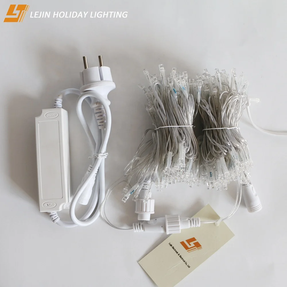 leds two colors twinkle outdoor Christmas lights string for street tree decoration Christmas decorations