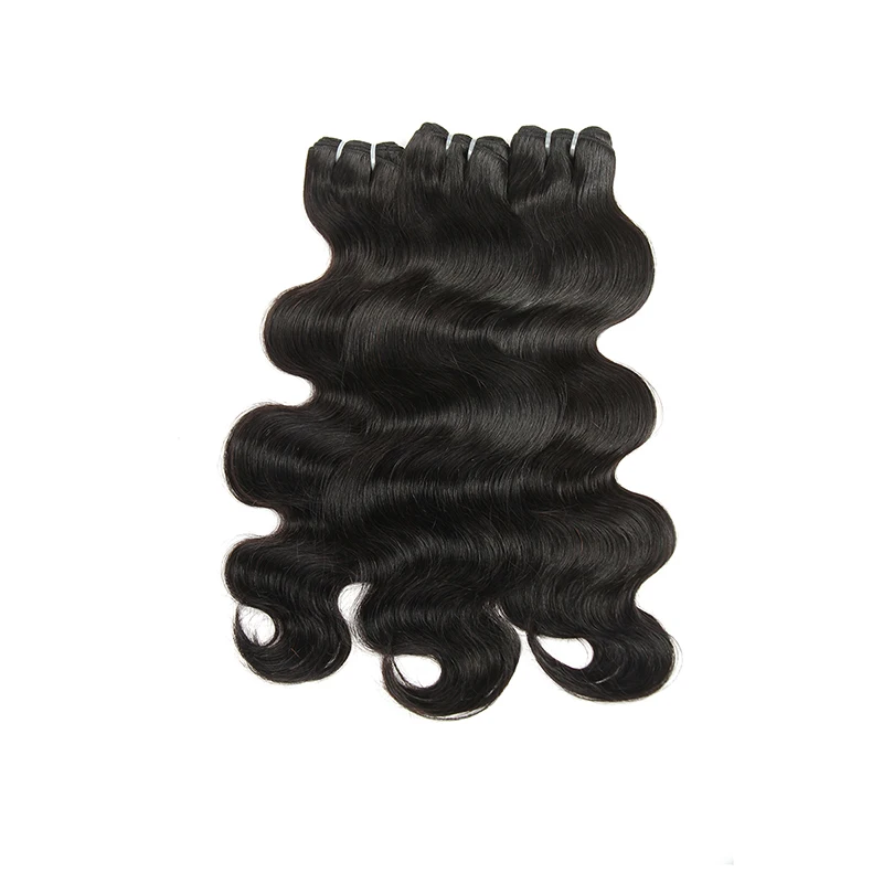 
New Unprocessed Virgin Indian Human Hair Extensions Body Wave Black Virgin Hair Bundles 
