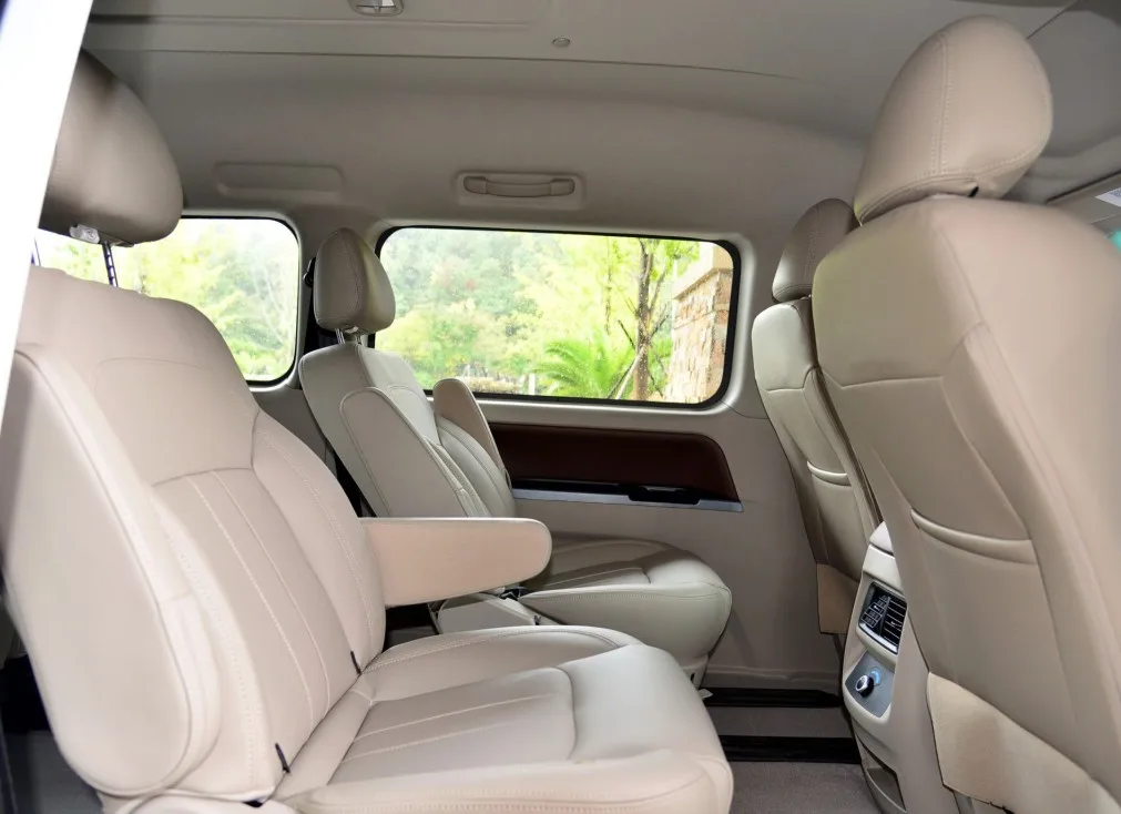 Chinese Luxury Mini MPV EV Van New 7/9 Seat Business Car High-Speed Light Interior Single Drive R15 Left Camera-All Electric!