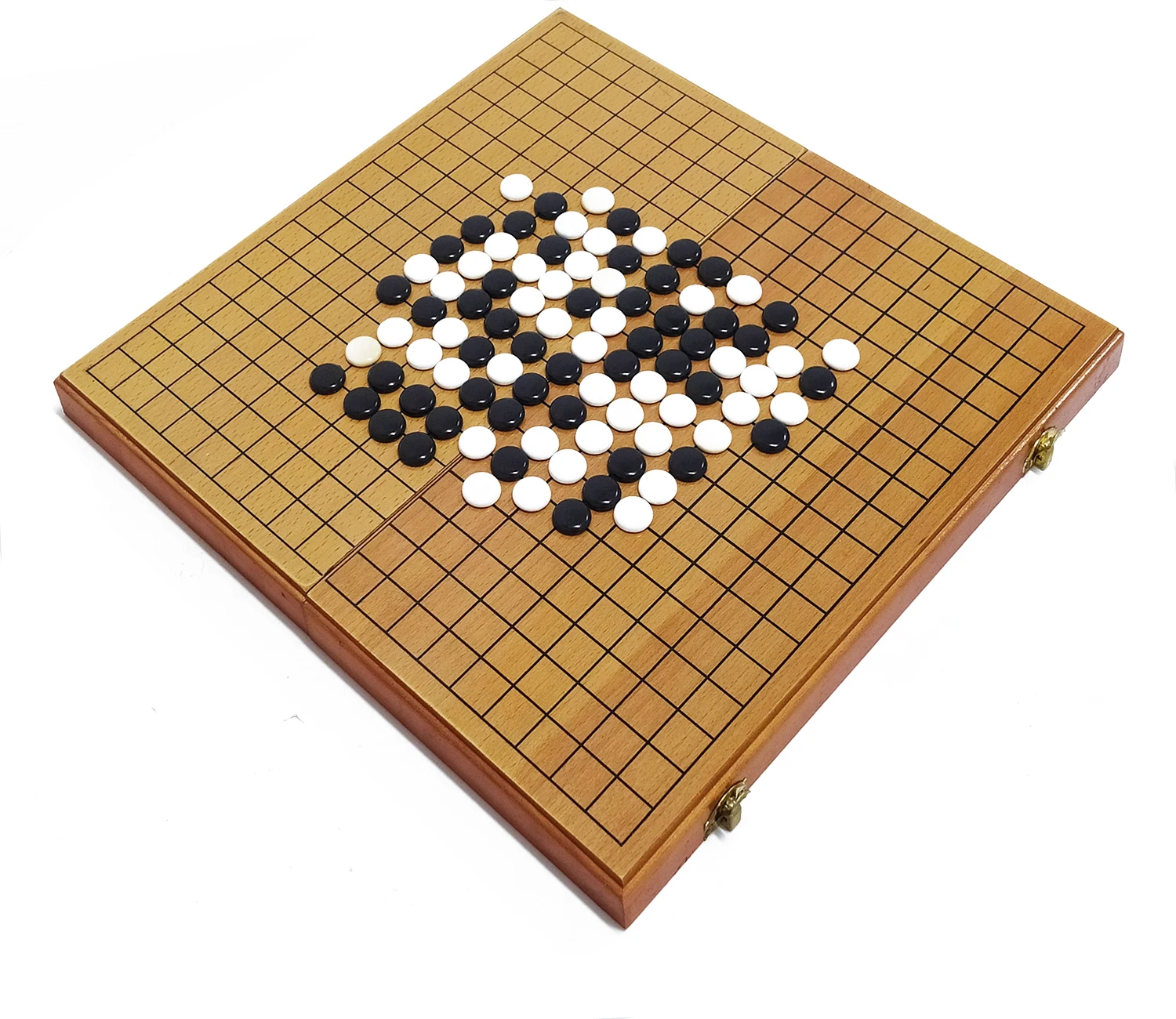 Custom Wooden Folding Board Game Weiqi Chess Game Set