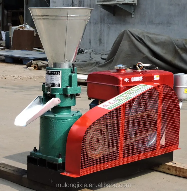 
8HPanimal feed+processing+machines poultry feed making machine chicken feed pellet machine 50-100KG 