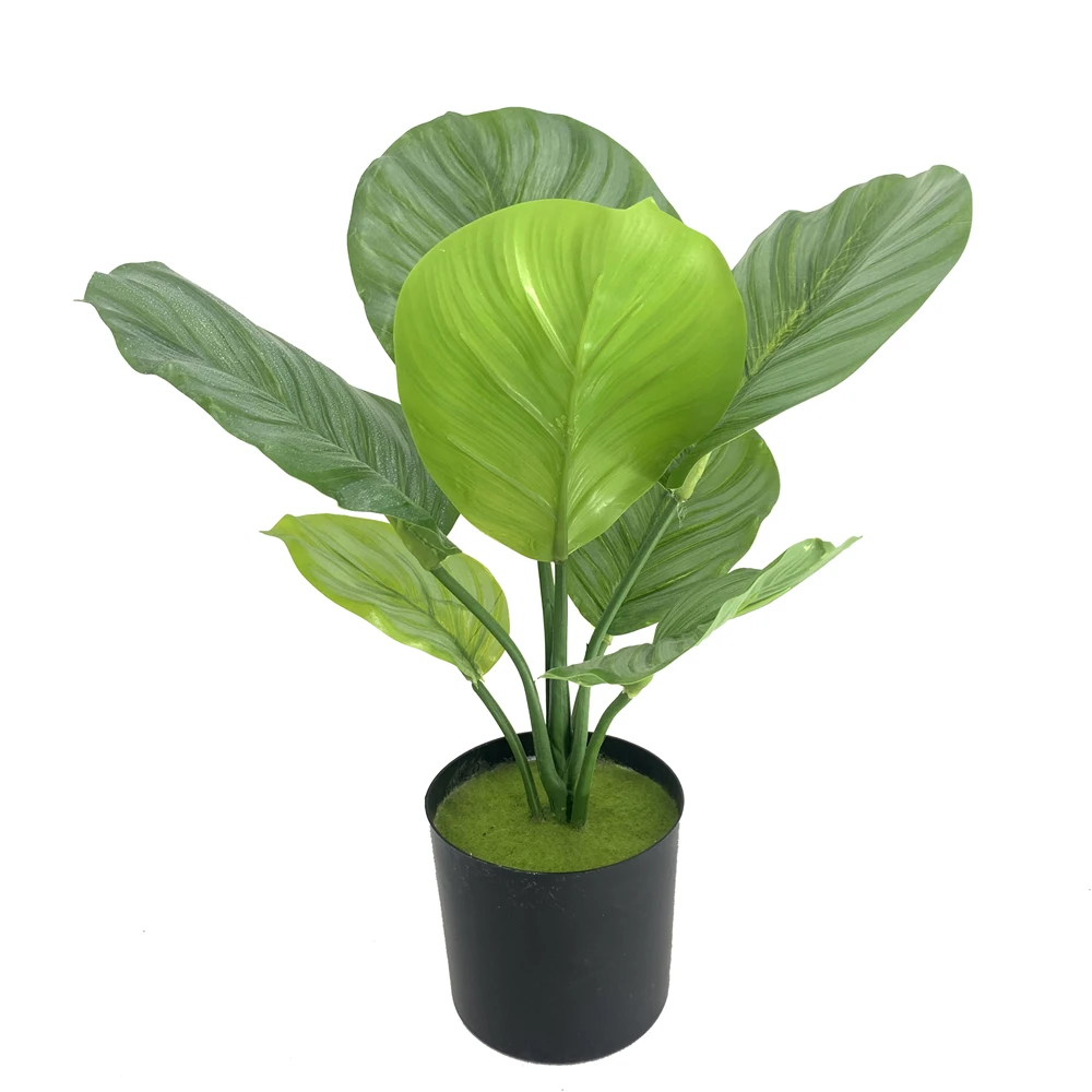 Morden style cheap artificial big benjamin banyan ficus indoor tree ceramic animal pots cactus mini plants bonsai