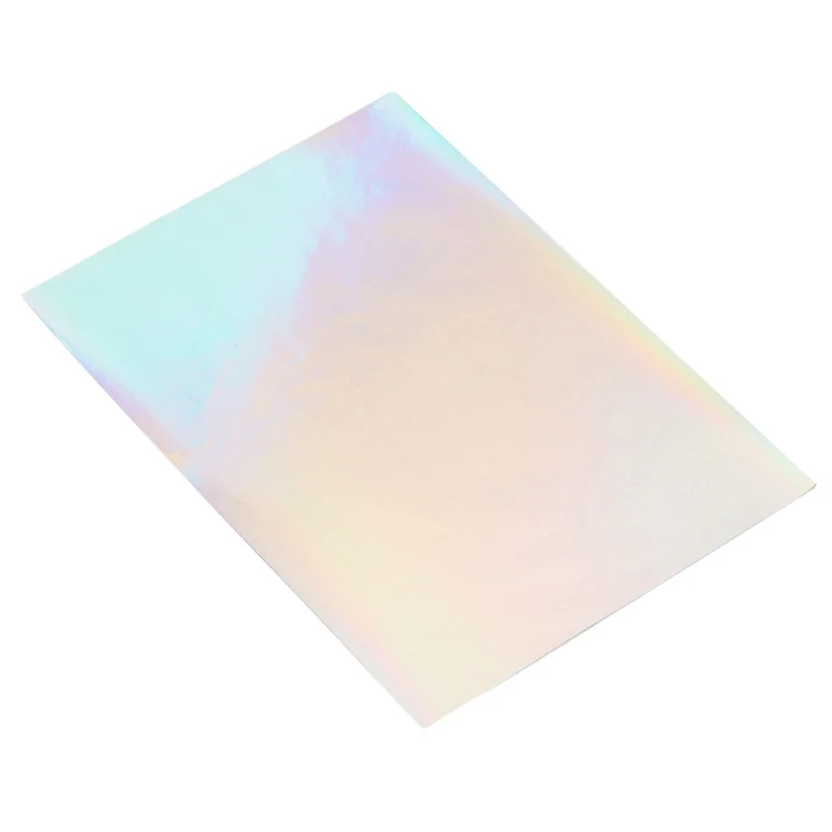 Factory Price Confetti Metallic Super Glossy Paper Colorful Gradient Tobacco Lined Paper
