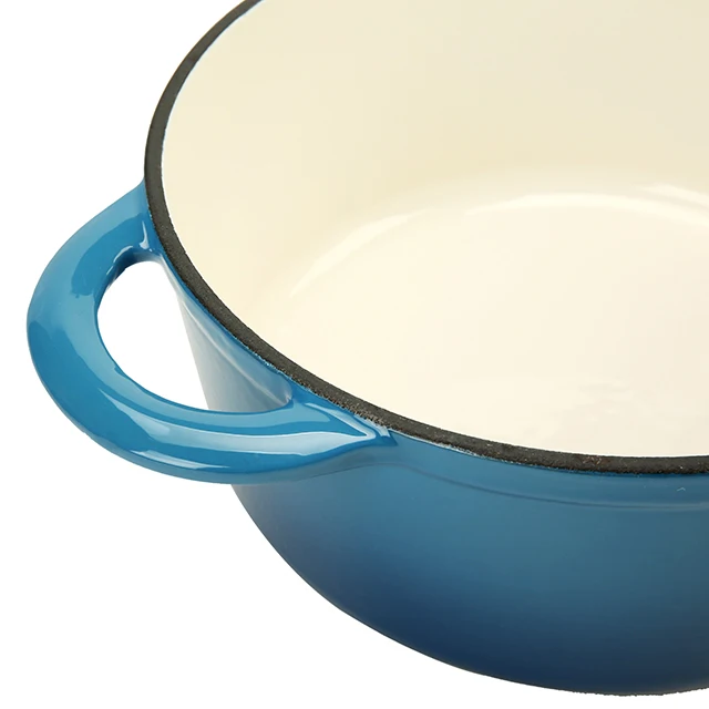 Non stick enamel cast iron casseroles saucepan  Braise pot Dutch Ovens Round stew pot