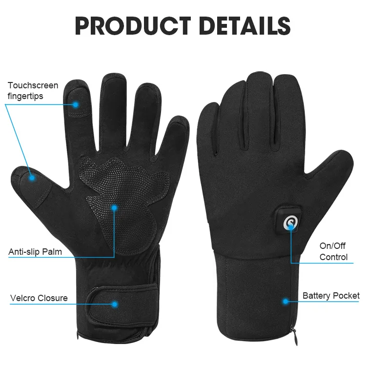 Savior Thermal Heating Cycling Glove Rechargeable Battery Outdoor Sports Heating Cycling Gloves