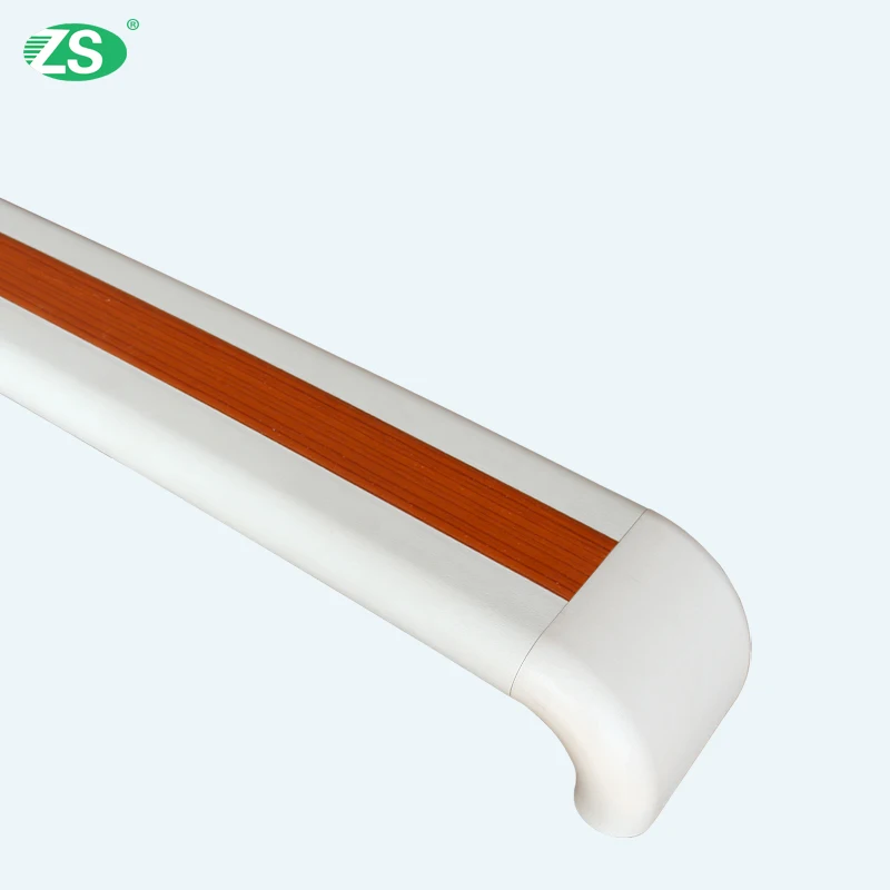 Aluminum Alloy Handrails For Hospitals Pvc Grab Bars For Nursing Home Staircases Hospital Corridor Handrails