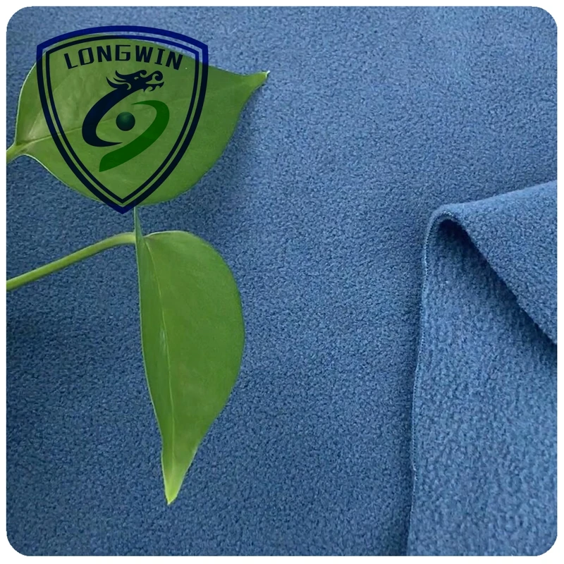 winter clothing double side brush one side anti pilling 100% polyester GRS 70% rpet recycled polyester polar fleece fabric