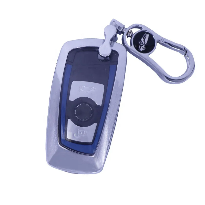 Colorful 2 Buttons Flip Remote Key COMBO Case Shell for BMW car