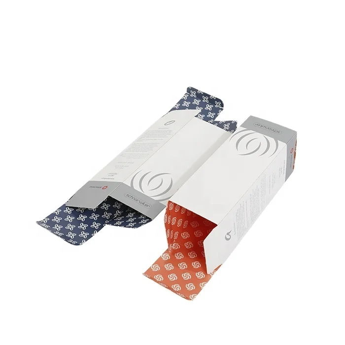 Custom Folding Lotion Bottle Set 3d Boxes 2 oz 120ml Cosmetic Packaging Paper Cardboard  Gift box