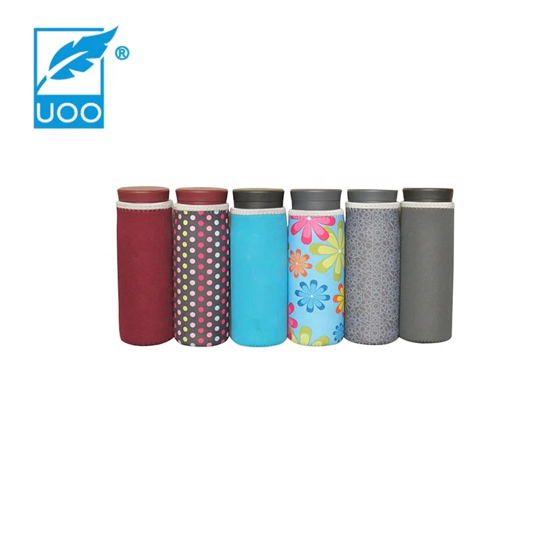 UOO Neoprene High Quality Water Bottle Cover with Customized Design