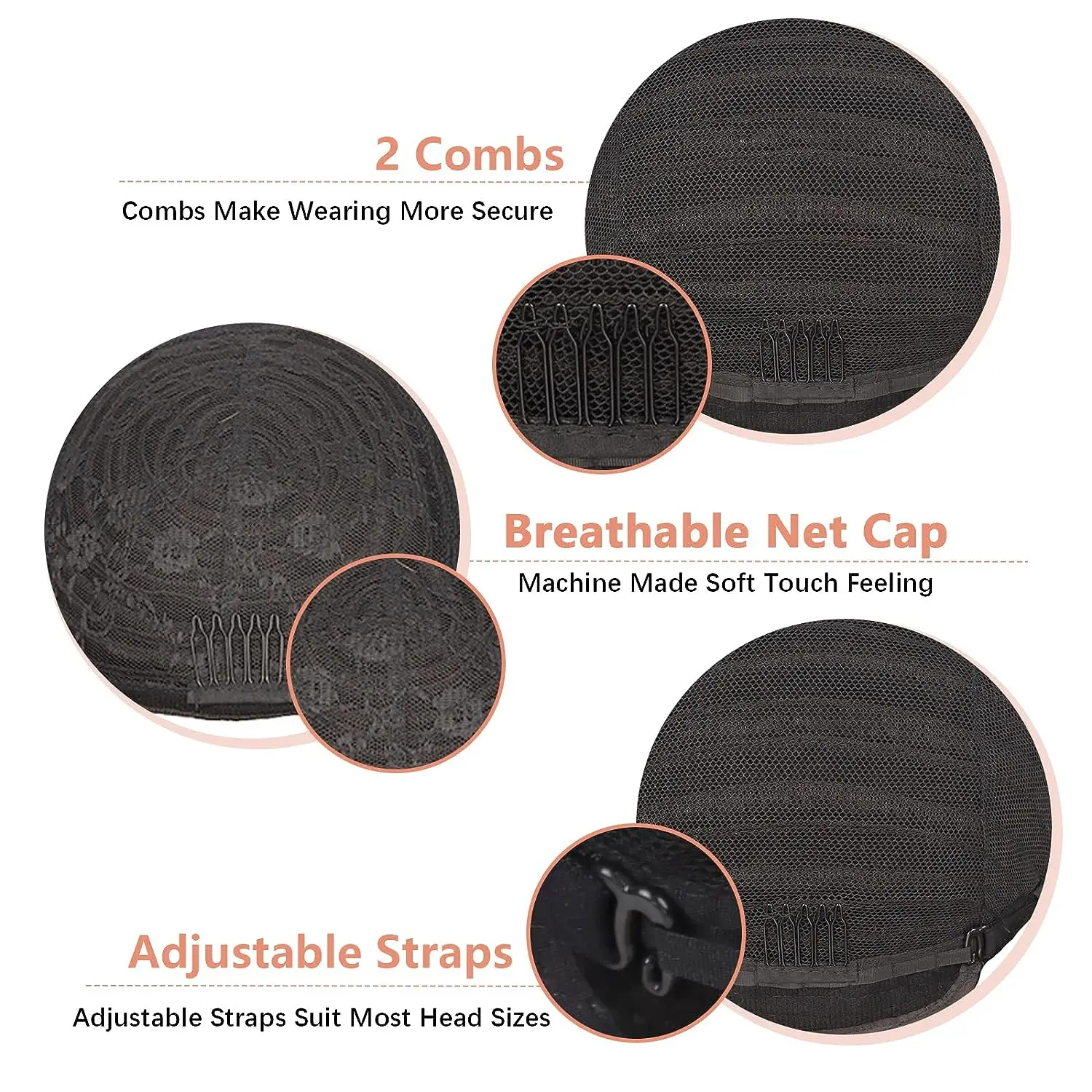 Afro Kinky Curly Human Hair Short Wigs for Women, Full Machine Made Wig Human Hair Pixie Cut Glueless Hair Wig Black Color