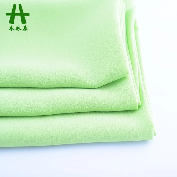 Mulinsen Textile Wholesale Dyed Woven Dobby Georgette Fabric