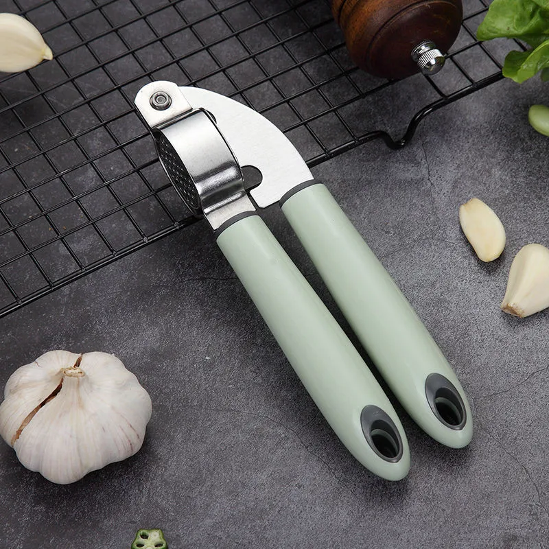 Hot selling  High Quality Accept Custom Manual Garlic Squeezer Peeler Garlic press crusher garlic press crusher set