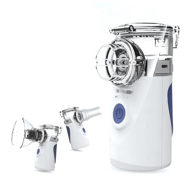 
Small portable newly ultra-low capacity nebulizador vaporiser certiza nebulizer with adult and child masks 