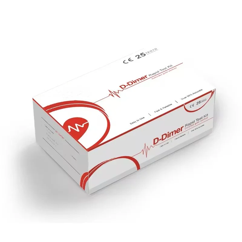 LYZ D-dimer Rapid Test Blood Typing Test Kit for D-dimer Poct Kit