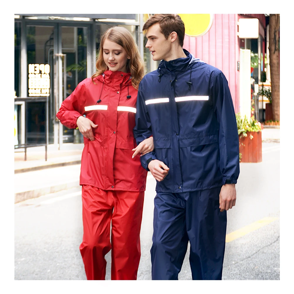 Motorcycle Raincoat Suit Rainstorm Giacca impermeabile per Moto antipioggia Jas hujan sepeda motor Tuta Rainstorm  Rain Coat