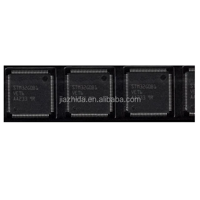 100% Original & New IC Chip STM32G0B1VET6 ARM Cortex-M0+ Microcontroller IC 32-Bit Single-Core 64MHz 512KB x 8 FLASH 100-LQFP