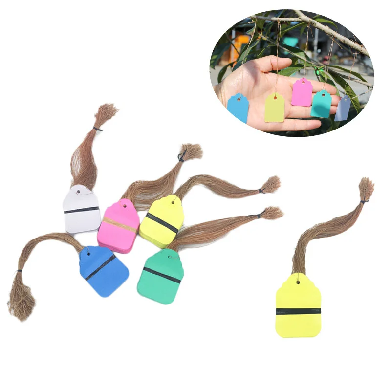 Wholesale Plastic 7* 5 cm weatherproof Garden Labels Plant Nursery Seedling Tags Labels Seedling Fruit Trees Hanging Labels