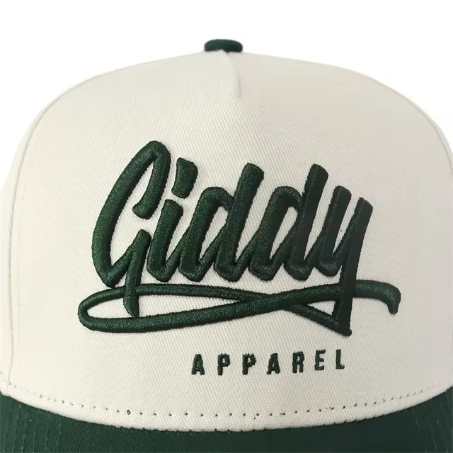 100% Cotton Blank Baseball Cap 3d Embroidery Colorlock Custom Snapback Cap Outdoor Sport Golf Hats Unisex