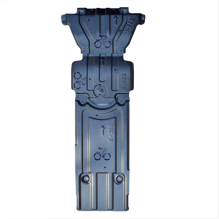 Silver Steel 2 pcs Engine Guard Skid Plate for Nissan Navara NP300