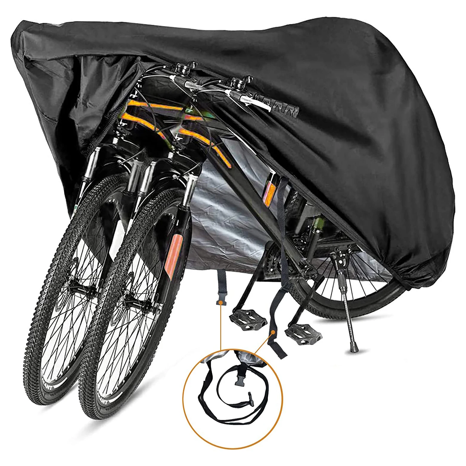 420D Oxford cloth Waterproof bike cover UV protection outdoor Dustproof bicycle cover