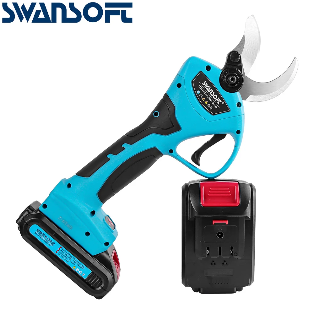 Swansoft 40 mm Lithium Cordless  Lithium Battery Powered Scissors Safe and Efficient for Household Use