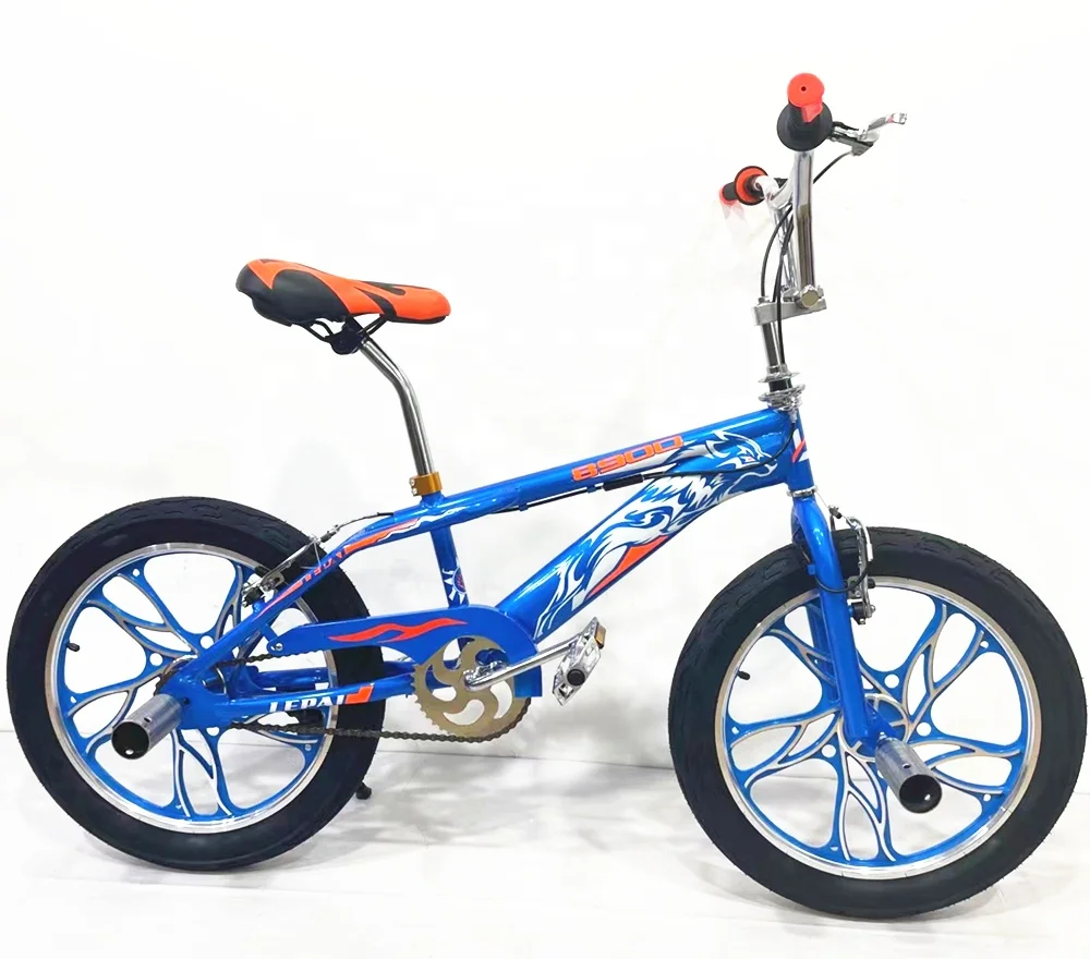 16 18 20 дюймов двойной v тормоз BMX велосипед фристайл с педалью из алюминиевого сплава