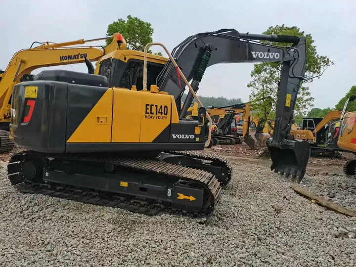Used excavator Volvo EC140DL crawler excavators  high  quality  sweden 14tons EC140  excavators for cheap sale