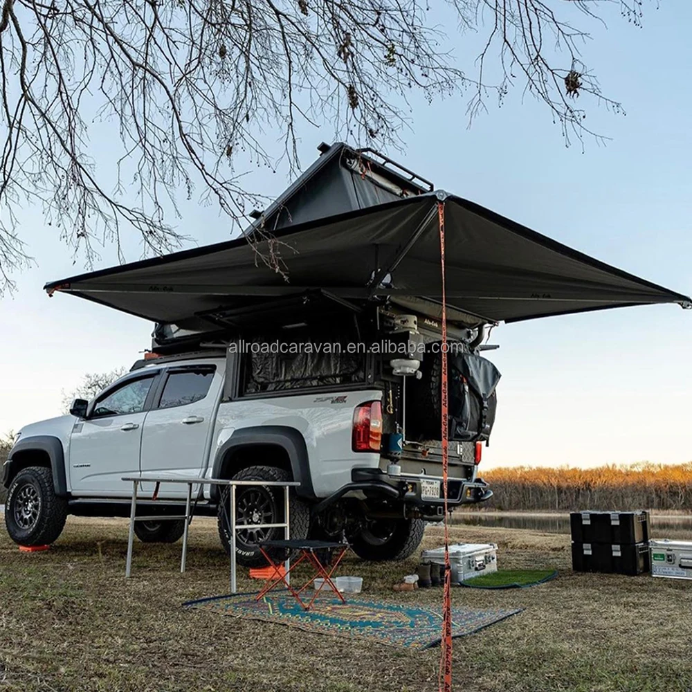 Small  pop-top truck camper pick up slide in caravan canopy camping trailers for sales