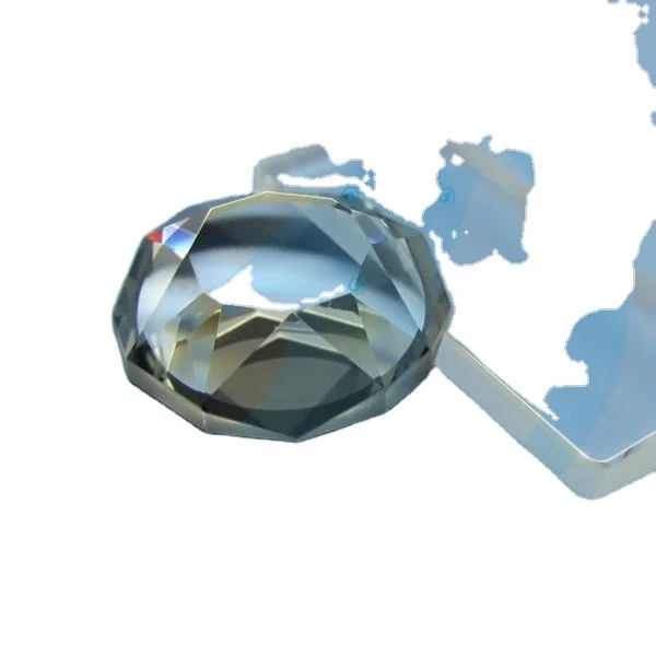 China Made Diamond Cut Nice Shape Sapphire Crystal Watch Glass